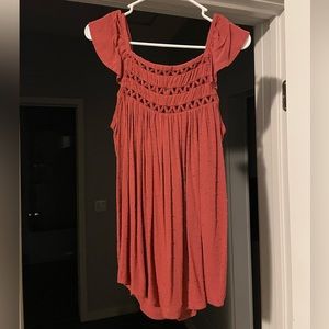 Maurices Flowy Red Top - Medium NWT